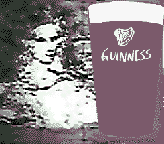 Comic Muse, with Guiness
